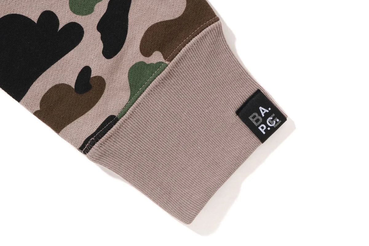 APE® X A.P.C. CAMO WIDE PULLOVER HOODIE