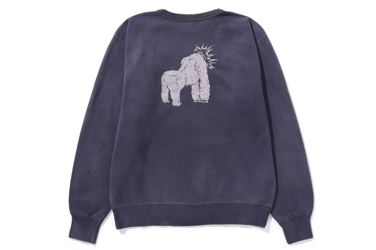 APE® X SAINT MXXXXXX GORILLA CREWNECK