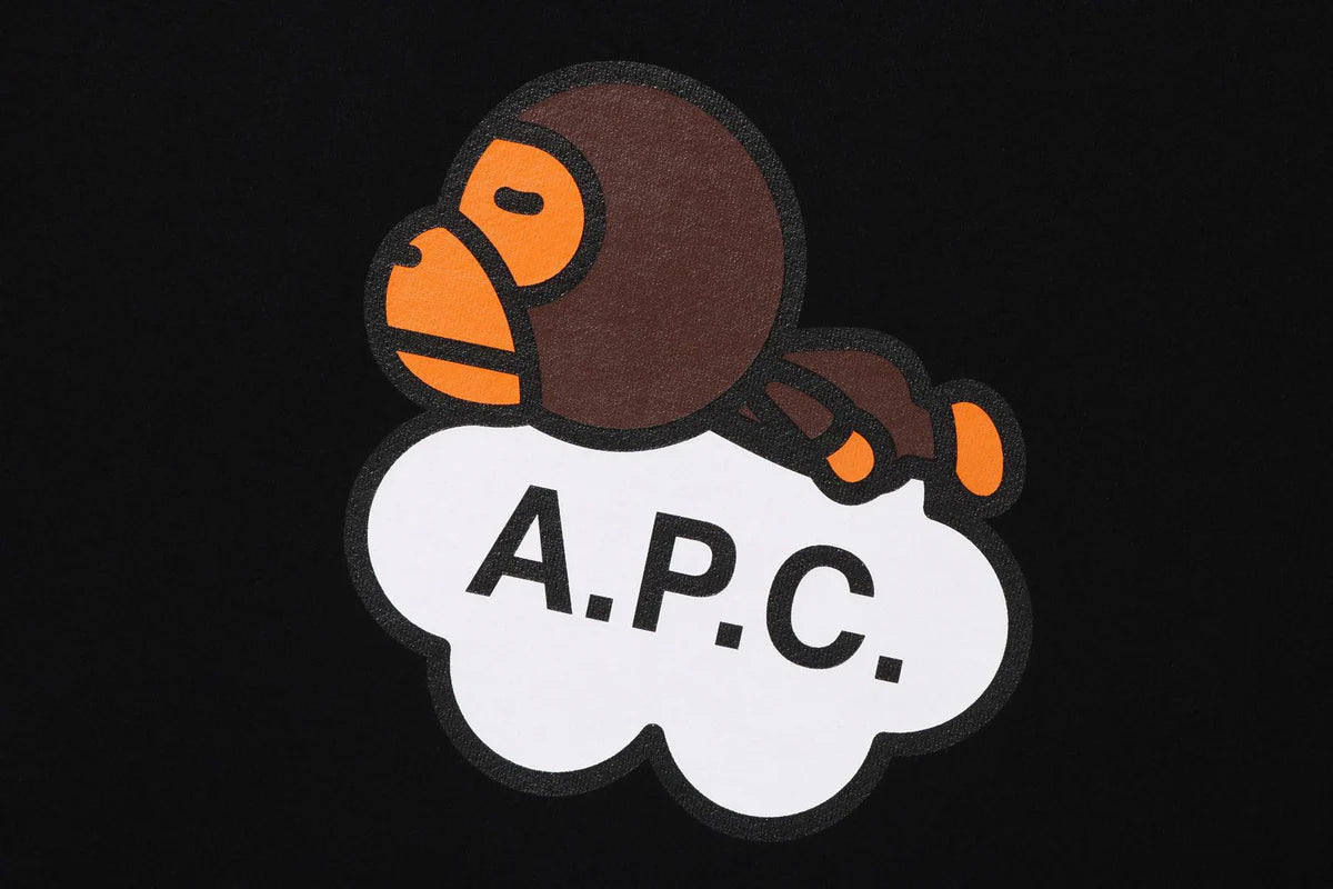 APE® X A.P.C. MILO WIDE CREWNECK