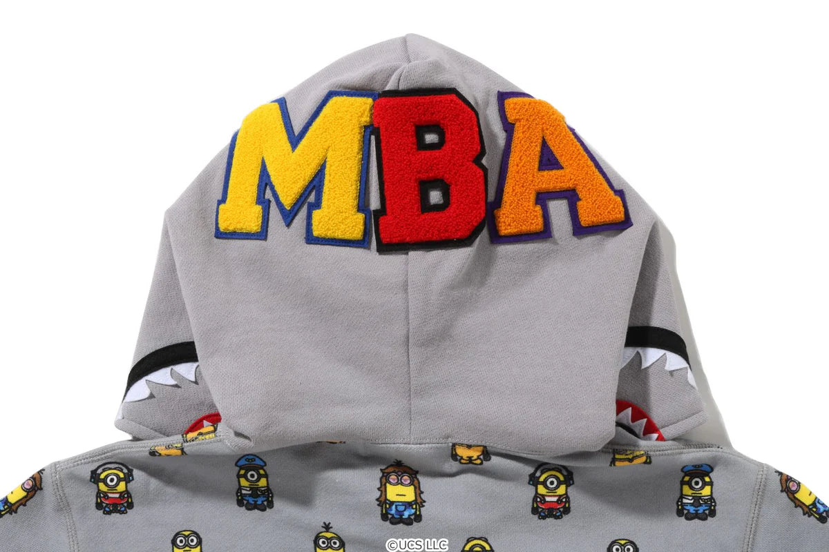 APE® X MINIONS SHARK FULL ZIP HOODIE