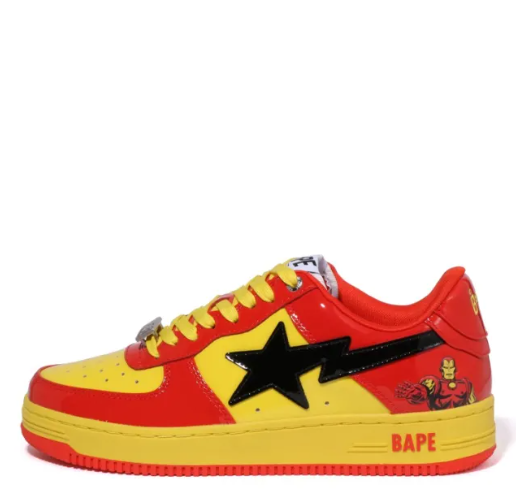 APE A BATHING APE Bape Sta Marvel Comics Iron Man 2022