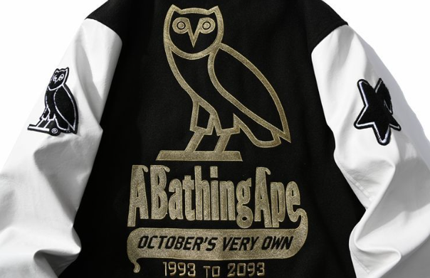 APE LOGO TRACK JACKET