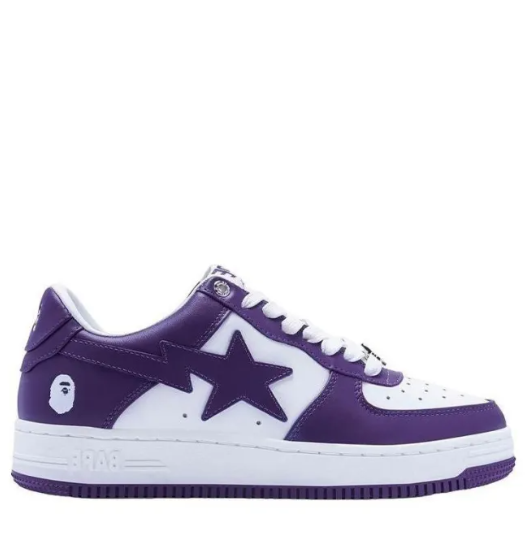 APE® Bape Sta #4 M1 "Purple" Sneakers