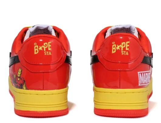 APE A BATHING APE Bape Sta Marvel Comics Iron Man 2022