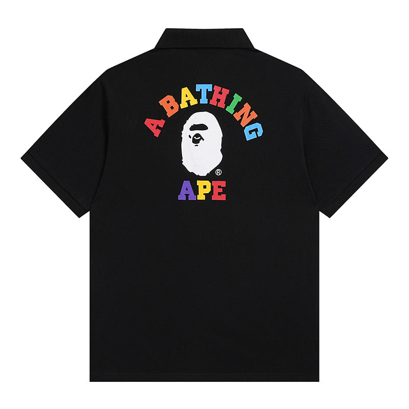Short Sleeve T-Shirt Colors BAPE STA Tee