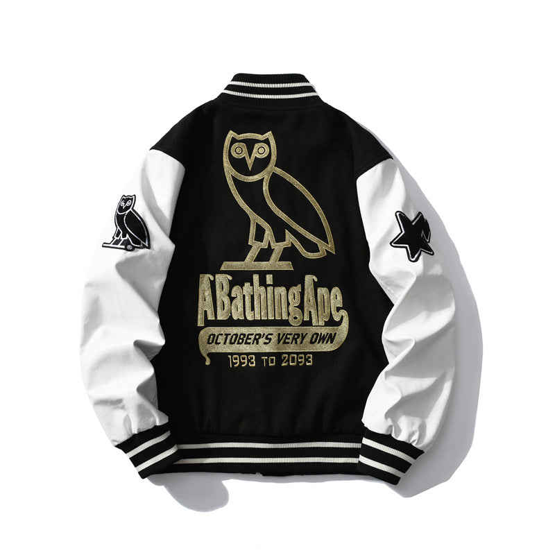 APE LOGO TRACK JACKET