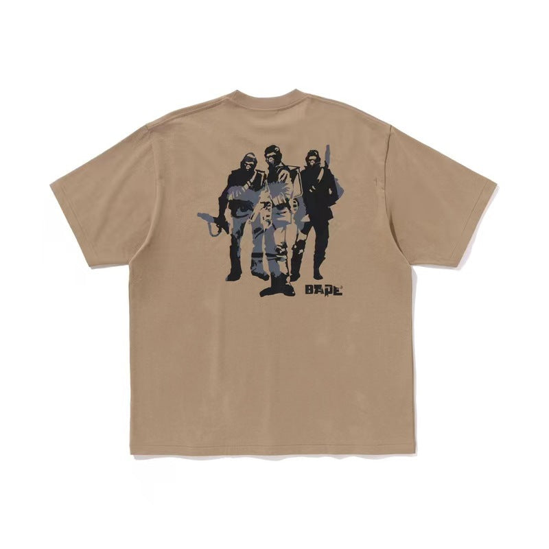 Short Sleeve T-Shirt Colors BAPE STA Tee