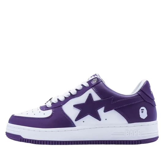 APE® Bape Sta #4 M1 "Purple" Sneakers