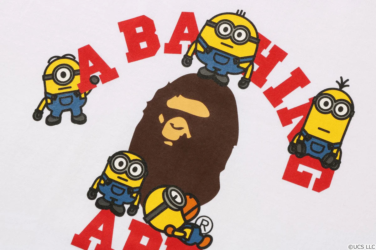 APE® X MINIONS COLLEGE TEE
