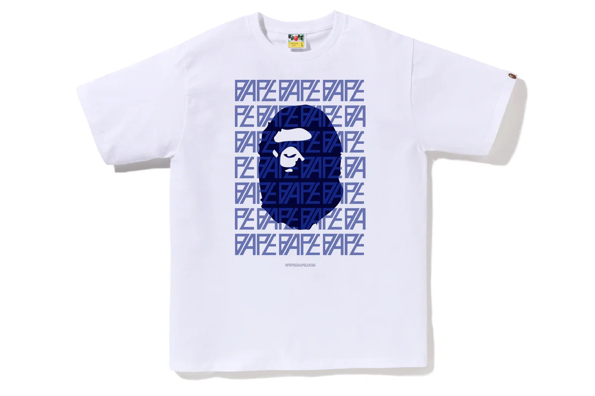 APE LOGO MONOGRAM TEE MENS