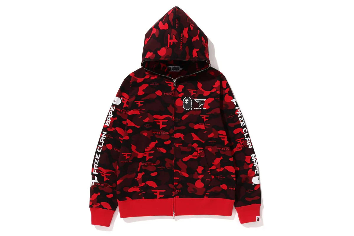 APE® X FAZE CLAN FULL ZIP HOODIE