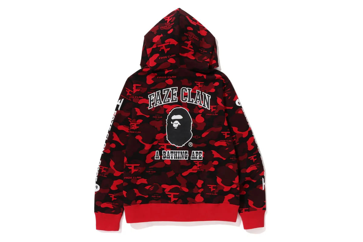 APE® X FAZE CLAN FULL ZIP HOODIE