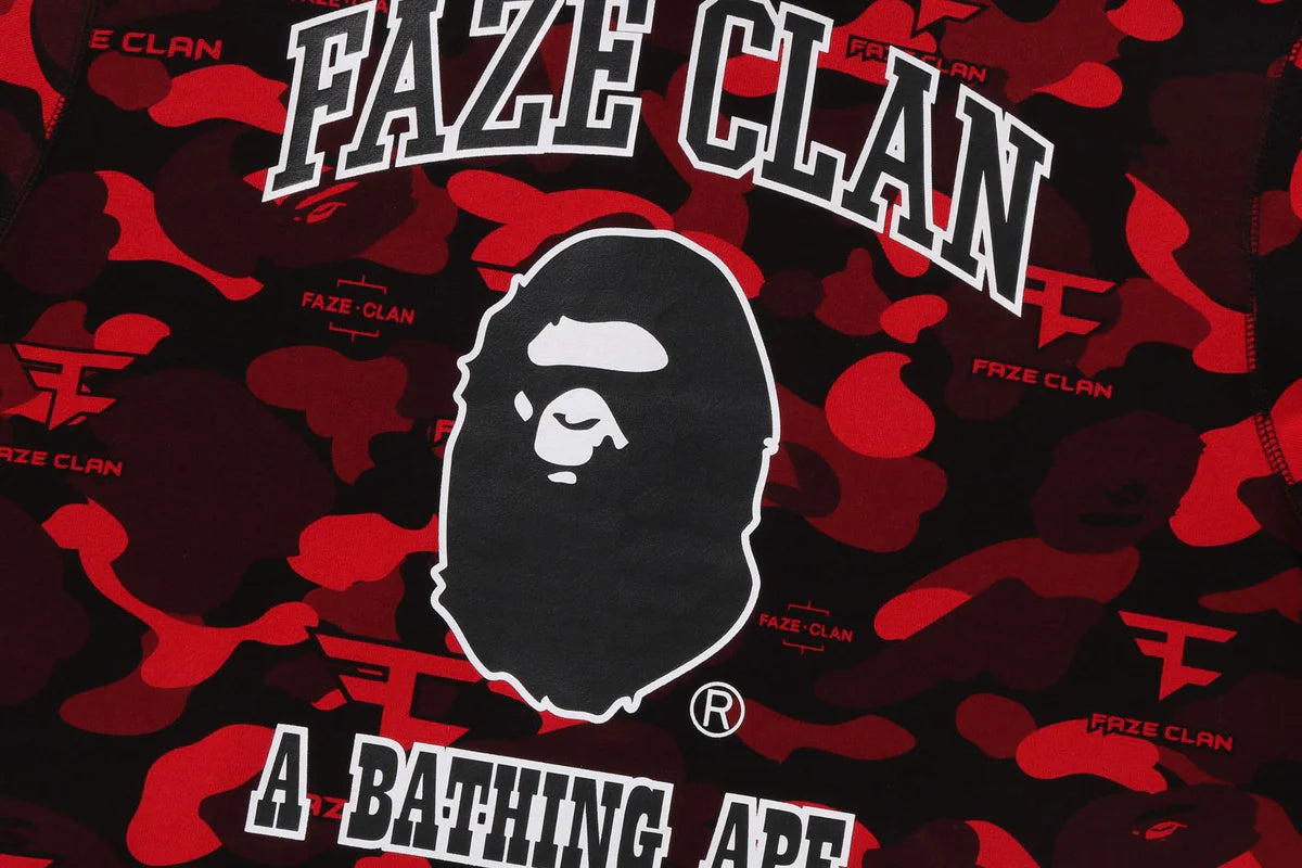 APE® X FAZE CLAN FULL ZIP HOODIE