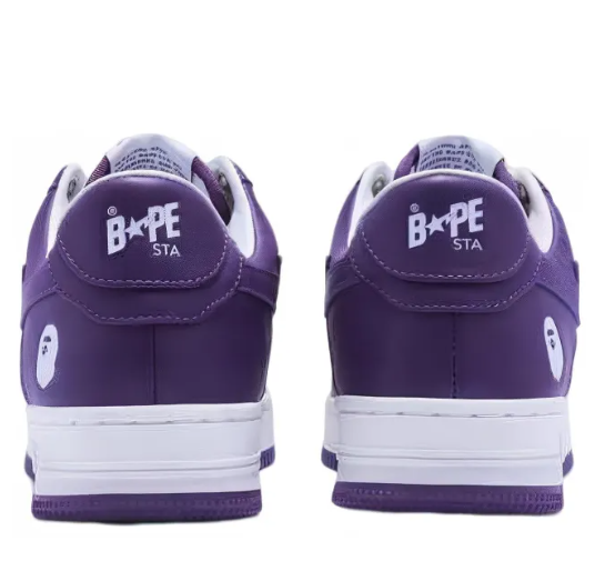 APE® Bape Sta #4 M1 "Purple" Sneakers