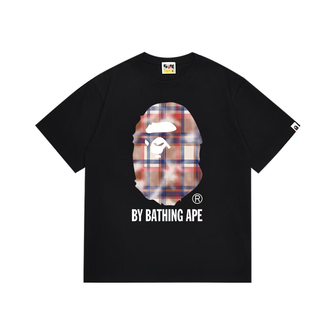 APE Check By Bathing Ape Tee