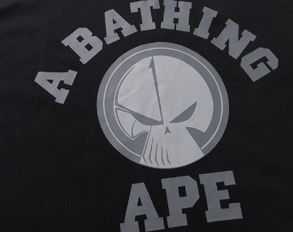 APE Check By Bathing Ape Tee