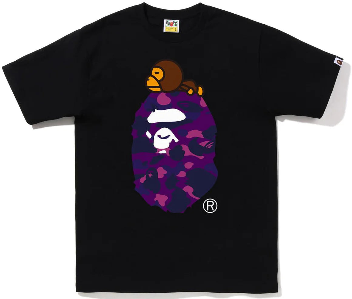 APE Color Camo Milo On Big Ape Tee