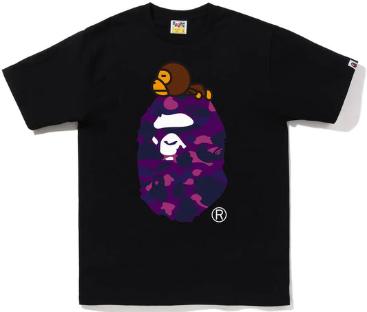 APE Color Camo Milo On Big Ape Tee