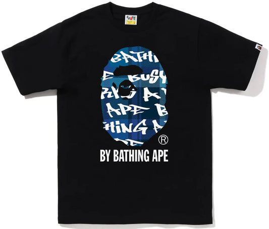 APE Graffiti Check By Bathing Ape Tee