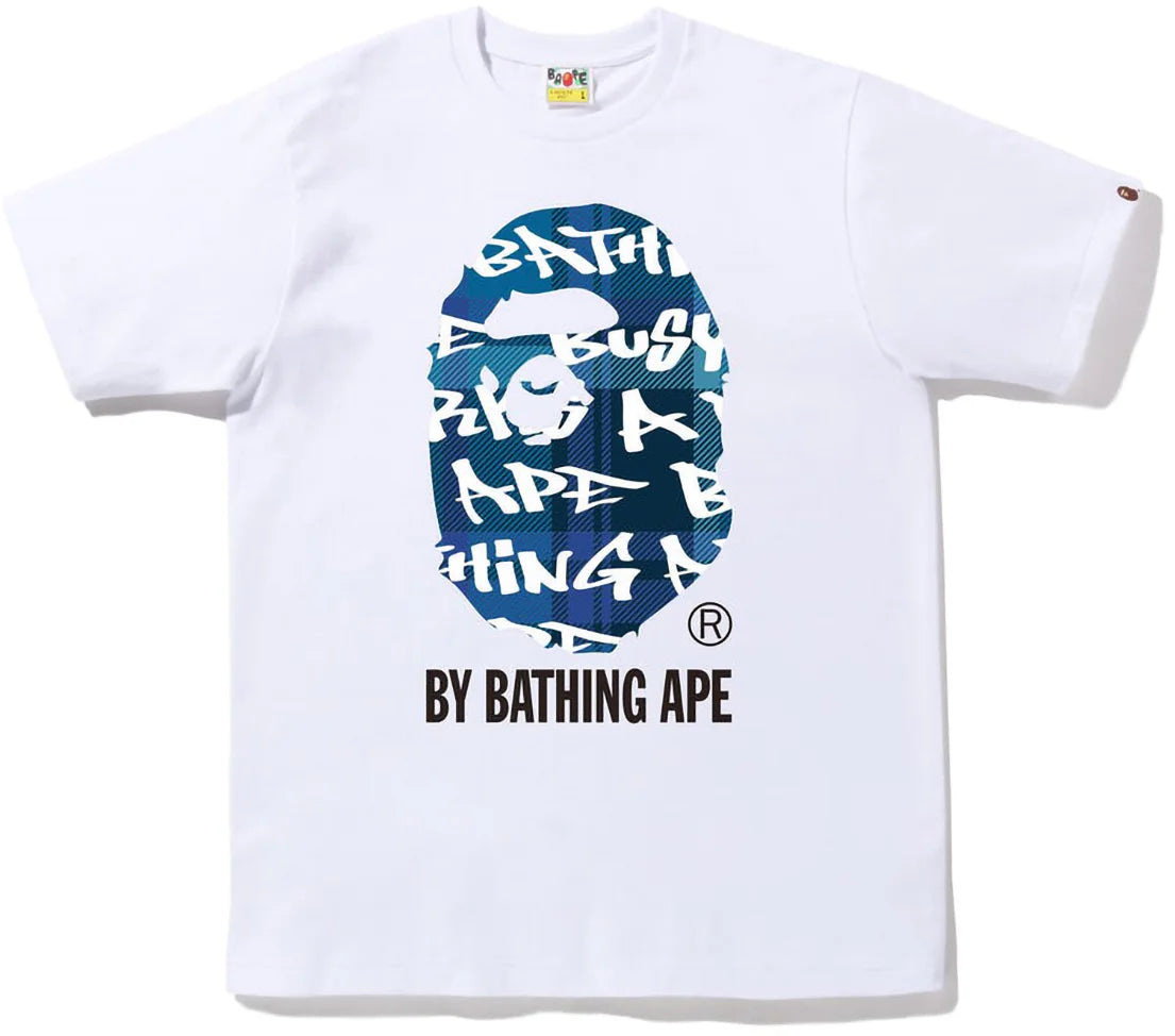 APE Graffiti Check By Bathing Ape Tee