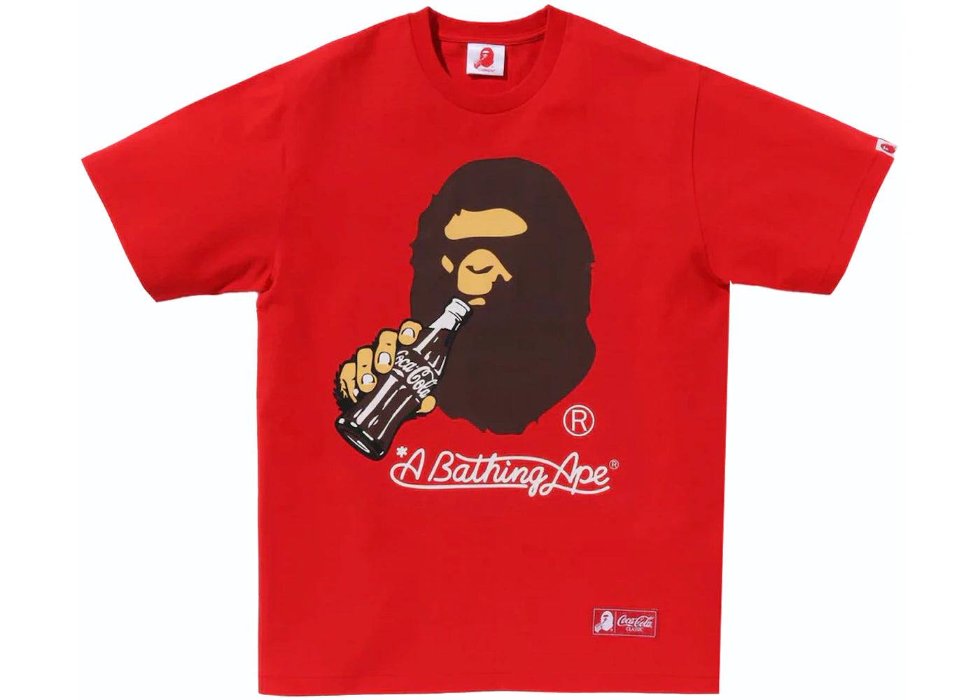 APE x Coca-Cola Ape Head Tee