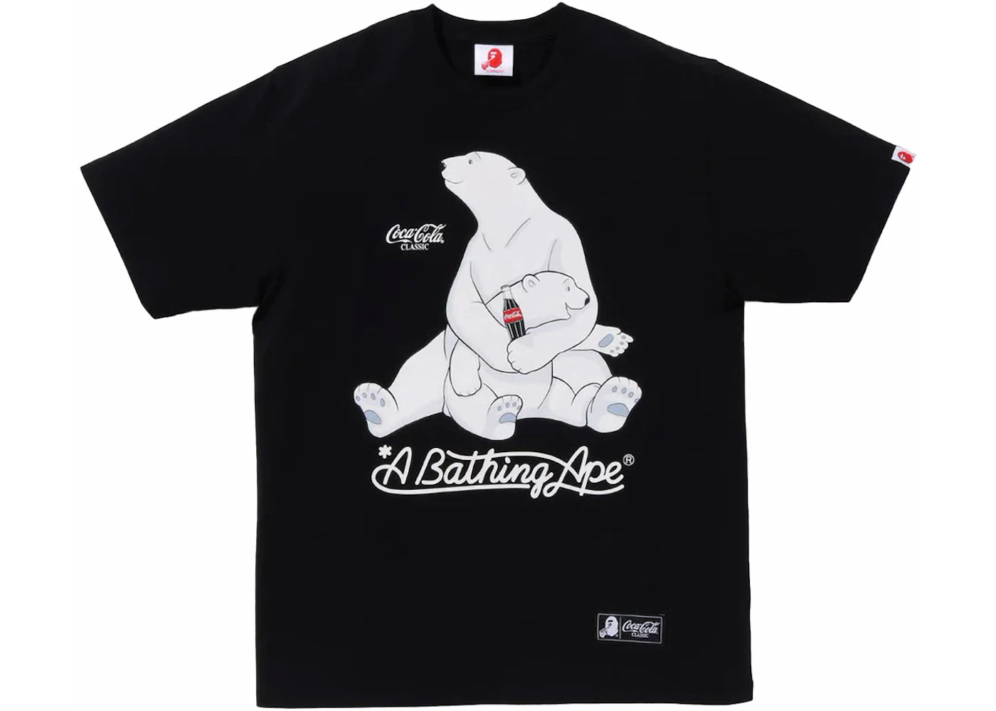 APE x Coca-Cola Polar Bear Tee