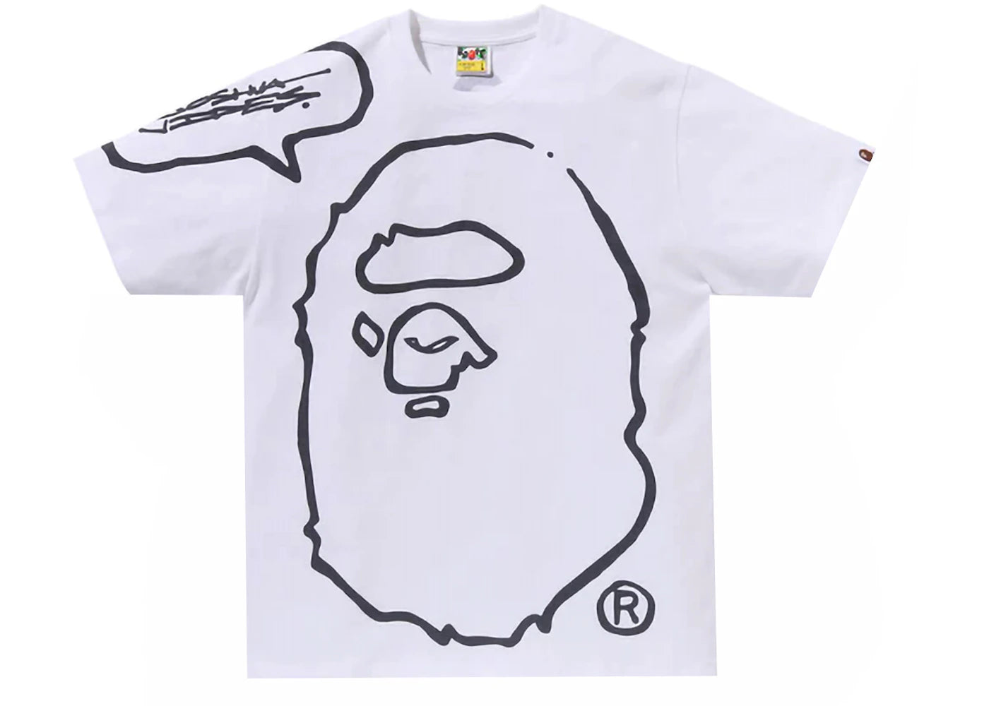 APE x Joshua Vides Ape Head Tee