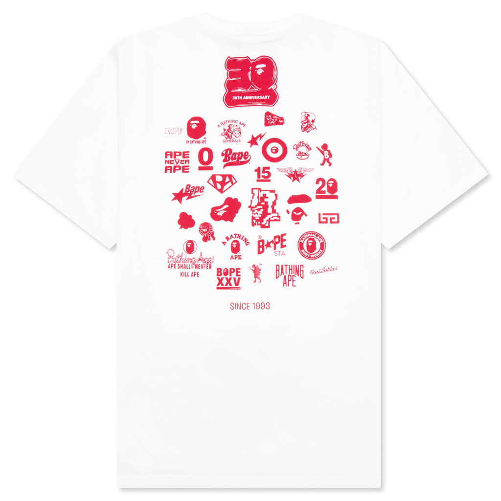 Short Sleeve T-Shirt Colors BAPE STA Tee