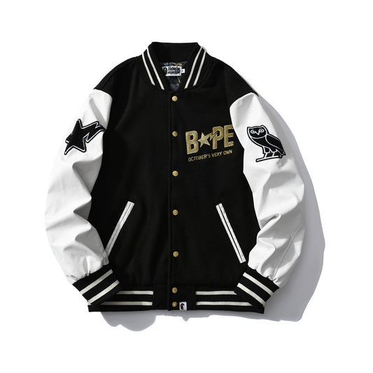 APE LOGO TRACK JACKET