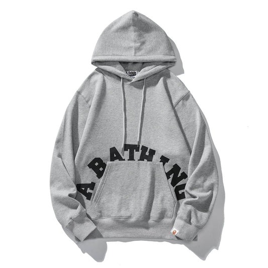 APE LOGO CHECK SHARK FULL ZIP HOODIE