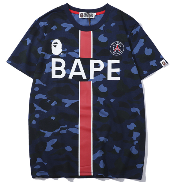 APE Brush College Tee